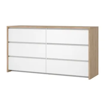 Comoda alba 157x84x48 cm Next - Tvilum imagine