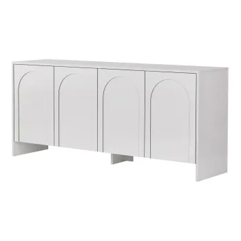 Comoda alba 180x80x45 cm Arlen - Kalune Design imagine