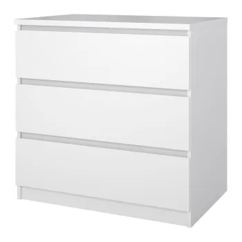 Comoda alba 77x76x50 cm Naia - Tvilum imagine