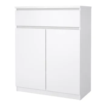 Comoda alba 80x100x40 cm Naia - Tvilum imagine