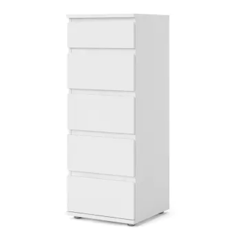 Comoda alba Tvilum Nova, 40x107 cm imagine