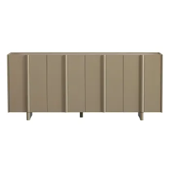 Comoda bej joasa din lemn de pin 200x85 cm Basu - WOOOD imagine