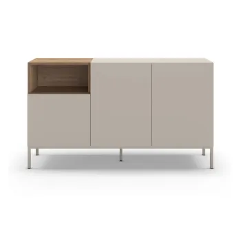 Comoda crem 140x80 cm Cailin - Marckeric imagine