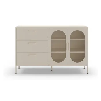 Comoda crem 140x90 cm Diora - Marckeric imagine