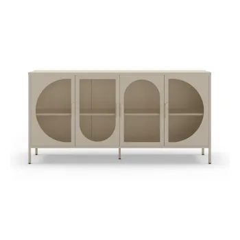 Comoda crem 160x90 cm Tayra - Marckeric imagine