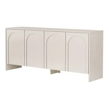 Comoda crem 180x80x45 cm Arlen - Kalune Design imagine