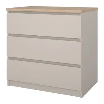 Comoda crem 77x76x50 cm Naia - Tvilum imagine