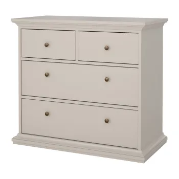 Comoda crem 96x87x49 cm Paris - Tvilum imagine