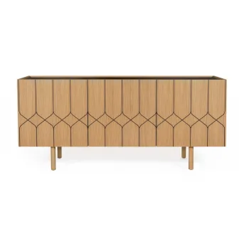 Comoda cu aspect de lemn de stejar Woodman Porto Victoria imagine