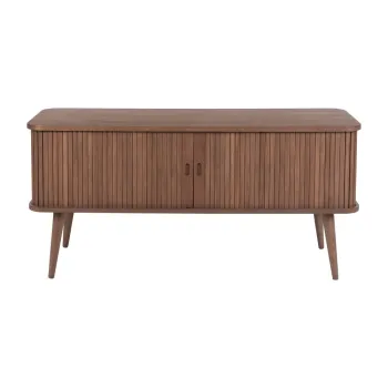 Comoda cu usi glisante Zuiver Barbier, maro imagine