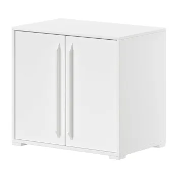 Comoda de copii alba 68x62x43 cm Sam - Vipack imagine