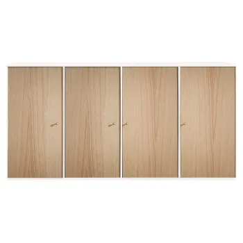 Comoda de perete cu aspect de lemn de stejar Hammel Mistral Kubus, 136 x 69 cm imagine