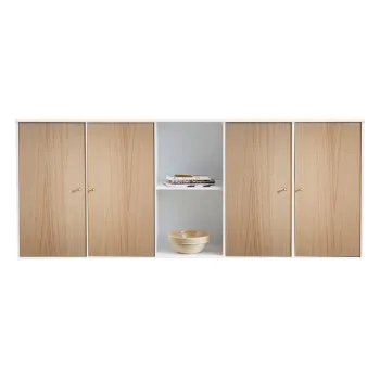 Comoda de perete cu aspect de lemn de stejar Hammel Mistral Kubus, 169 x 69 cm imagine