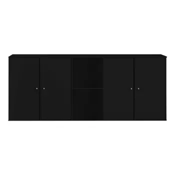Comoda de perete neagra Hammel Mistral Kubus, 169 x 69 cm imagine