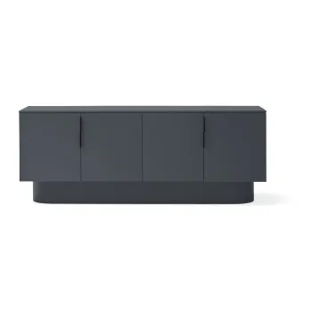 Comoda gri antracit 200x77,5 cm Totem - Teulat imagine