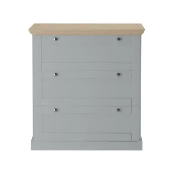 Comoda gri inalta 75x80 cm Binz - Storaa imagine