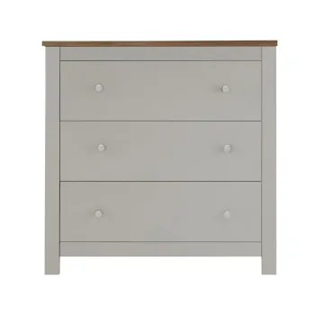 Comoda gri inalta 81x35 cm Emerald - Storaa imagine