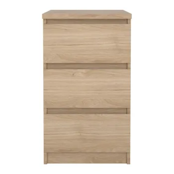 Comoda in culoare naturala cu aspect de lemn de stejar 40x70x50 cm Naia - Tvilum imagine