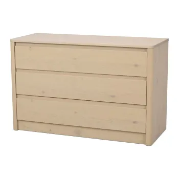 Comoda in culoare naturala deschisa cu aspect de lemn de stejar 110x70x45 cm Melstone - Rowico imagine