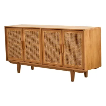 Comoda in culoare naturala din lemn de stejar Lyon - Premier Housewares imagine