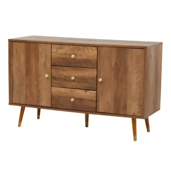 Comoda in culoare naturala inchisa 114x70x39 cm Frida - Premier Housewares imagine