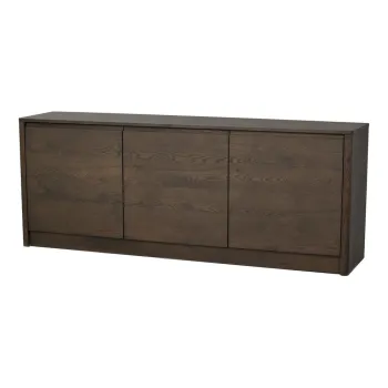 Comoda in culoare naturala inchisa cu aspect de lemn de stejar 180x70x40 cm Melstone - Rowico imagine