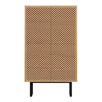 Comoda in decor de stejar Woodman Camden Diamond imagine