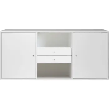 Comoda joasa alba 133x61 cm Mistral - Hammel Furniture imagine