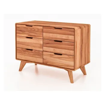 Comoda joasa din lemn de fag 90x63 cm Greg - The Beds imagine