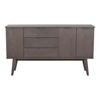 Comoda maro joasa cu aspect de lemn de stejar 150x85 cm Filippa - Rowico imagine