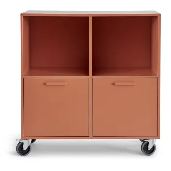 Comoda mobila cu sertare Keep by Hammel, rosu caramiziu imagine