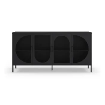 Comoda neagra 160x90 cm Tayra - Marckeric imagine