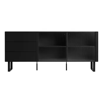 Comoda neagra 180x79 cm Edge by Hammel - Hammel Furniture imagine