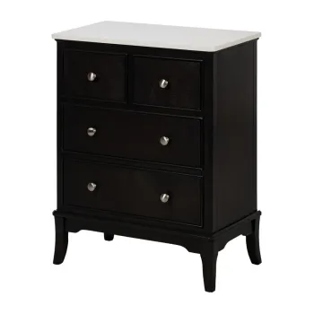 Comoda neagra 60x75,5x33 cm Mods - Ixia imagine