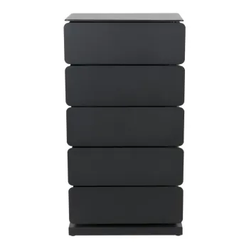 Comoda neagra din metal 37x72,5 cm Joey - Spinder Design imagine