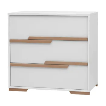 Comoda pentru copii Pinio Snap, alb imagine