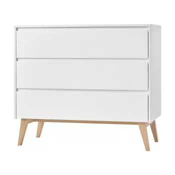 Comoda pentru copii Pinio Swing, 100 x 92 cm, alb imagine