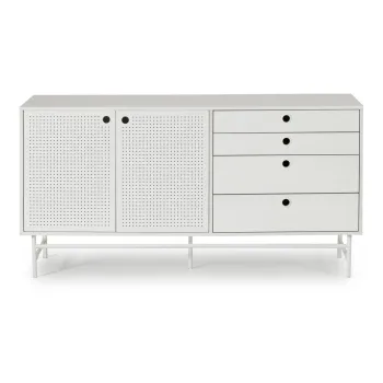 Comoda Teulat Punto, lungime 150 cm, alb imagine