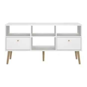 Comoda TV alba 117x61 cm Bodo - Tvilum imagine