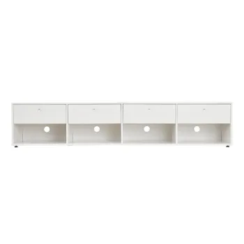 Comoda TV alba 214x45 cm Mistral - Hammel Furniture imagine