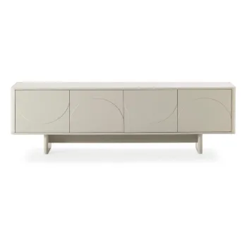 Comoda TV crem 180x55x40 cm Solei - MOME imagine