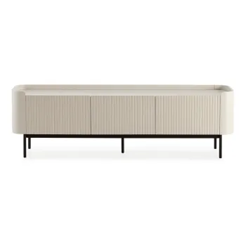 Comoda TV crem 180x55x40 cm Willa - MOME imagine