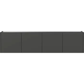 Comoda TV gri antracit 183x45 cm Piana - Germania imagine