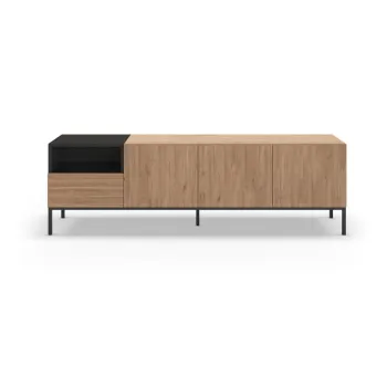 Comoda TV in culoare naturala 180x55 cm Cailin - Marckeric imagine