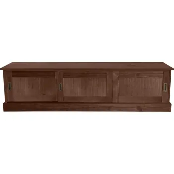 Comoda TV maro din lemn de pin 45x40 cm Harry - Storaa imagine