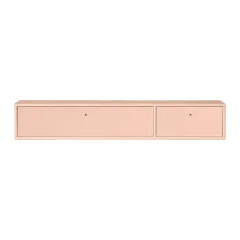 Comoda TV roz-deschis 136x22x32,5 cm Mistral - Hammel Furniture imagine