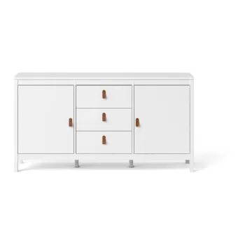 Comoda Tvilum Madrid, 151x80 cm, alb imagine