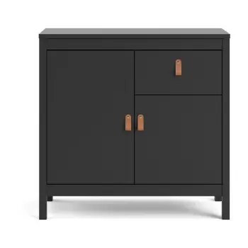 Comoda Tvilum Madrid, 82 x 80 cm, negru imagine