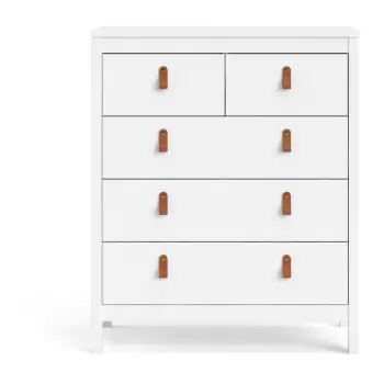 Comoda Tvilum Madrid, 82 x 99 cm, alb imagine