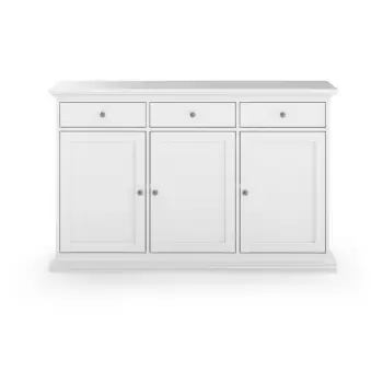 Comoda Tvilum Paris, 144 x 92 cm, alb imagine